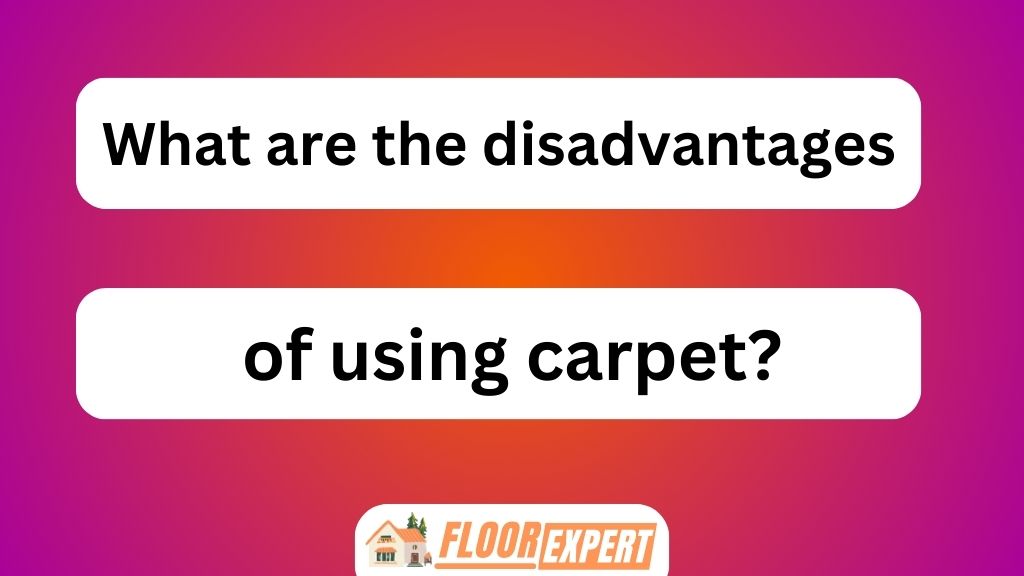 What Are the Disadvantages of Using Carpet